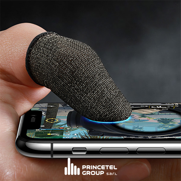 Hoco mobile gaming finger sleeve - mobile shop in Hamra, Beirut, Lebanon. New and used phones, iPhone, Samsung, Huawei, Xiaomi, Oppo, Realme, Honor, Google Pixel, tablets, laptops, computers, and accessories. متجر موبايلات في الحمرا، بيروت، لبنان. هواتف جديدة ومستعملة، آيفون، سامسونج، هواوي، شاومي، أوبو، ريلمي، هونر، جوجل بيكسل، أجهزة لوحية، لابتوبات، كمبيوترات، واكسسوارات.