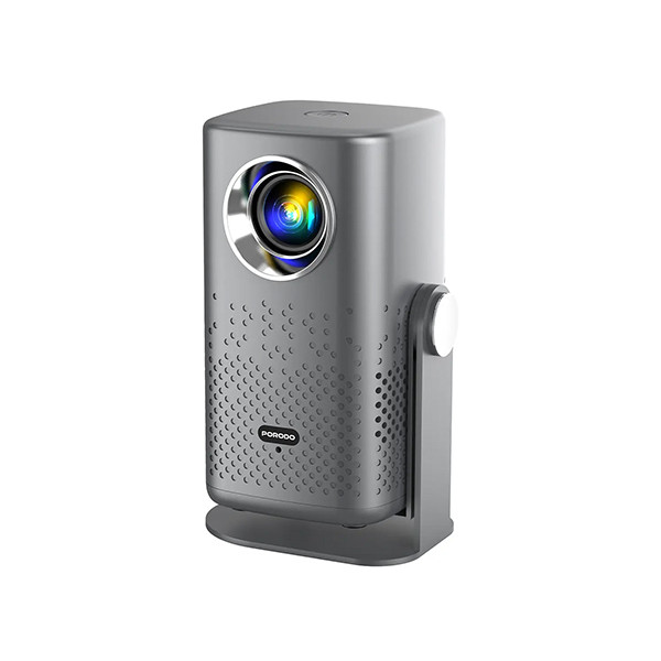Porodo Gobo Lifestyle Portable Projector with stand 2H playtime 1080p 150 Lumens - Grey, mobiles, lebanon, samsung, iphones, new, used, laptops, computers, huawei, phone, mobile prices in lebanon,mobile prices