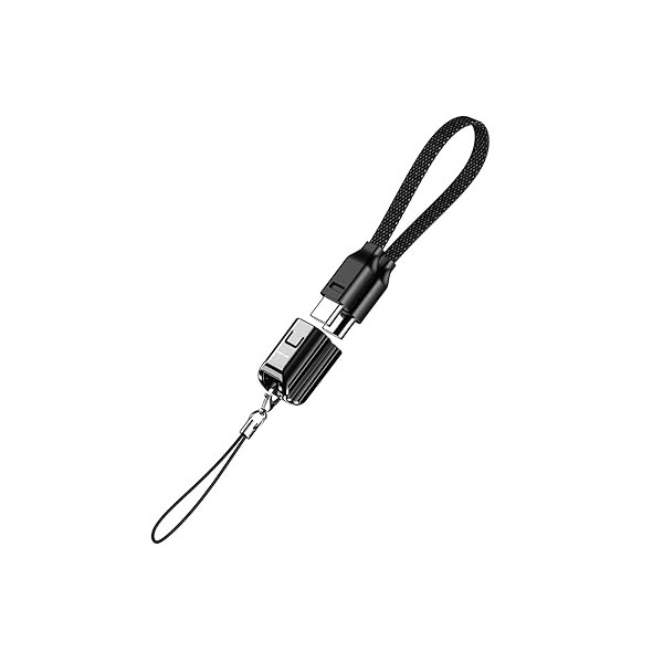 Green Lion Lanyard USB C to USB C Cable Black, mobiles, lebanon, samsung, iphones, new, used, laptops, computers, huawei, phone, mobile prices in lebanon,mobile prices