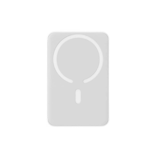 Baseus Magnetic Mini Air Wireless Fast Power Bank 6000mAh 20w White, mobiles, lebanon, samsung, iphones, new, used, laptops, computers, huawei, phone, mobile prices in lebanon,mobile prices