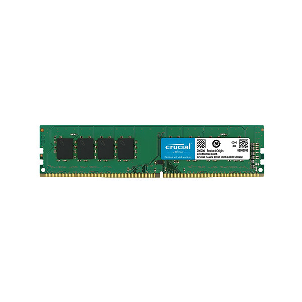 Crucial Ram Ddr4 2666mhz 8gb Desktop, mobiles, lebanon, samsung, iphones, new, used, laptops, computers, huawei, phone, mobile prices in lebanon,mobile prices
