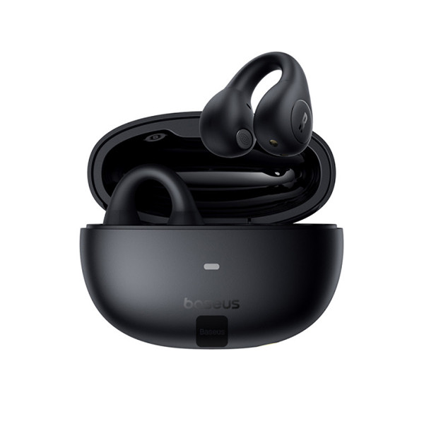 Baseus AirGo AS01 Open Ear Clip On Wireless Earbuds for Sports - Black, mobiles, lebanon, samsung, iphones, new, used, laptops, computers, huawei, phone, mobile prices in lebanon,mobile prices