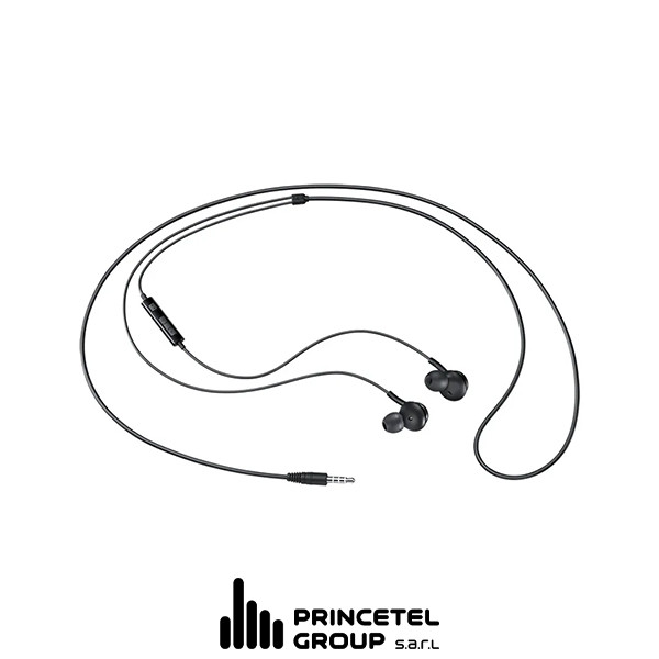 Samsung 3.5mm Earphones  Black - mobile shop in Hamra, Beirut, Lebanon. New and used phones, iPhone, Samsung, Huawei, Xiaomi, Oppo, Realme, Honor, Google Pixel, tablets, laptops, computers, and accessories. متجر موبايلات في الحمرا، بيروت، لبنان. هواتف جديدة ومستعملة، آيفون، سامسونج، هواوي، شاومي، أوبو، ريلمي، هونر، جوجل بيكسل، أجهزة لوحية، لابتوبات، كمبيوترات، واكسسوارات.
