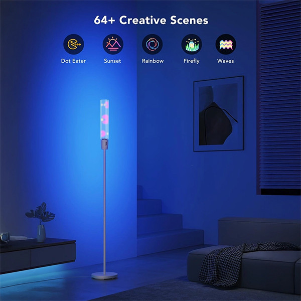 Govee RGBICWW Cylinder Floor Lamp - mobile shop in Hamra, Beirut, Lebanon. New and used phones, iPhone, Samsung, Huawei, Xiaomi, Oppo, Realme, Honor, Google Pixel, tablets, laptops, computers, and accessories. متجر موبايلات في الحمرا، بيروت، لبنان. هواتف جديدة ومستعملة، آيفون، سامسونج، هواوي، شاومي، أوبو، ريلمي، هونر، جوجل بيكسل، أجهزة لوحية، لابتوبات، كمبيوترات، واكسسوارات.