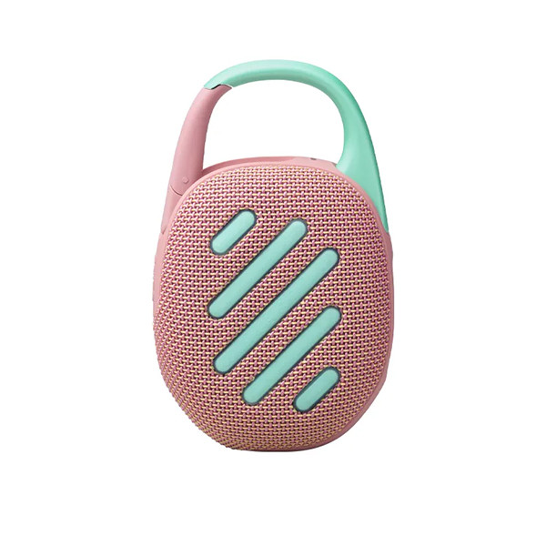 JBL Clip5 Portable  Wireless Speaker -Pink - mobile shop in Hamra, Beirut, Lebanon. New and used phones, iPhone, Samsung, Huawei, Xiaomi, Oppo, Realme, Honor, Google Pixel, tablets, laptops, computers, and accessories. متجر موبايلات في الحمرا، بيروت، لبنان. هواتف جديدة ومستعملة، آيفون، سامسونج، هواوي، شاومي، أوبو، ريلمي، هونر، جوجل بيكسل، أجهزة لوحية، لابتوبات، كمبيوترات، واكسسوارات.