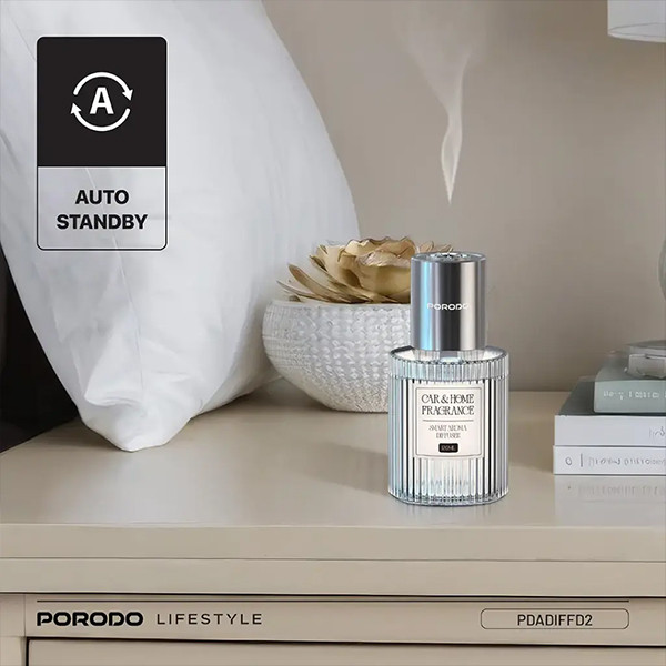Porodo Grasse 200mah 120ML Aroma Diffuser - mobile shop in Hamra, Beirut, Lebanon. New and used phones, iPhone, Samsung, Huawei, Xiaomi, Oppo, Realme, Honor, Google Pixel, tablets, laptops, computers, and accessories. متجر موبايلات في الحمرا، بيروت، لبنان. هواتف جديدة ومستعملة، آيفون، سامسونج، هواوي، شاومي، أوبو، ريلمي، هونر، جوجل بيكسل، أجهزة لوحية، لابتوبات، كمبيوترات، واكسسوارات.