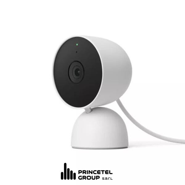 Google - Nest Cam  indoor 2nd gen wired ga01998 white - mobile shop in Hamra, Beirut, Lebanon. New and used phones, iPhone, Samsung, Huawei, Xiaomi, Oppo, Realme, Honor, Google Pixel, tablets, laptops, computers, and accessories. متجر موبايلات في الحمرا، بيروت، لبنان. هواتف جديدة ومستعملة، آيفون، سامسونج، هواوي، شاومي، أوبو، ريلمي، هونر، جوجل بيكسل، أجهزة لوحية، لابتوبات، كمبيوترات، واكسسوارات.