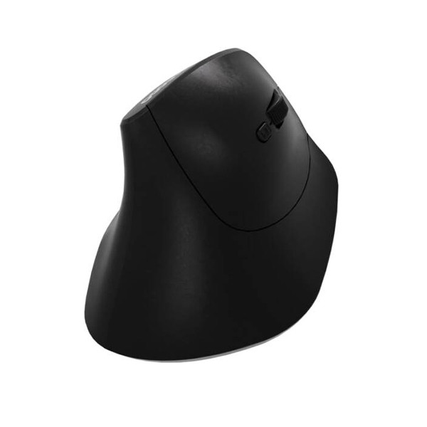 Porodo Vertical Dual Mode Rechargeable Mouse BT+DPI - Black - mobile shop in Hamra, Beirut, Lebanon. New and used phones, iPhone, Samsung, Huawei, Xiaomi, Oppo, Realme, Honor, Google Pixel, tablets, laptops, computers, and accessories. متجر موبايلات في الحمرا، بيروت، لبنان. هواتف جديدة ومستعملة، آيفون، سامسونج، هواوي، شاومي، أوبو، ريلمي، هونر، جوجل بيكسل، أجهزة لوحية، لابتوبات، كمبيوترات، واكسسوارات.