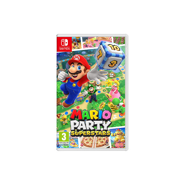 Nintendo NSW Mario Party Superstars (Nintendo Switch) - mobile shop in Hamra, Beirut, Lebanon. New and used phones, iPhone, Samsung, Huawei, Xiaomi, Oppo, Realme, Honor, Google Pixel, tablets, laptops, computers, and accessories. متجر موبايلات في الحمرا، بيروت، لبنان. هواتف جديدة ومستعملة، آيفون، سامسونج، هواوي، شاومي، أوبو، ريلمي، هونر، جوجل بيكسل، أجهزة لوحية، لابتوبات، كمبيوترات، واكسسوارات.