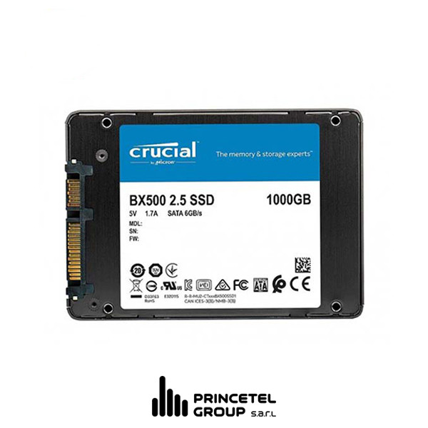 Crucial Ssd Bx500 1tb - mobile shop in Hamra, Beirut, Lebanon. New and used phones, iPhone, Samsung, Huawei, Xiaomi, Oppo, Realme, Honor, Google Pixel, tablets, laptops, computers, and accessories. متجر موبايلات في الحمرا، بيروت، لبنان. هواتف جديدة ومستعملة، آيفون، سامسونج، هواوي، شاومي، أوبو، ريلمي، هونر، جوجل بيكسل، أجهزة لوحية، لابتوبات، كمبيوترات، واكسسوارات.
