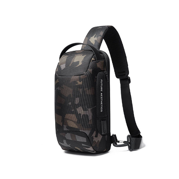 Small 5 L Backpack Goblin Multi-Utility Anti-Thief Sling Bag with USB Charging  (Camouflage), mobiles, lebanon, samsung, iphones, new, used, laptops, computers, huawei, phone, mobile prices in lebanon,mobile prices