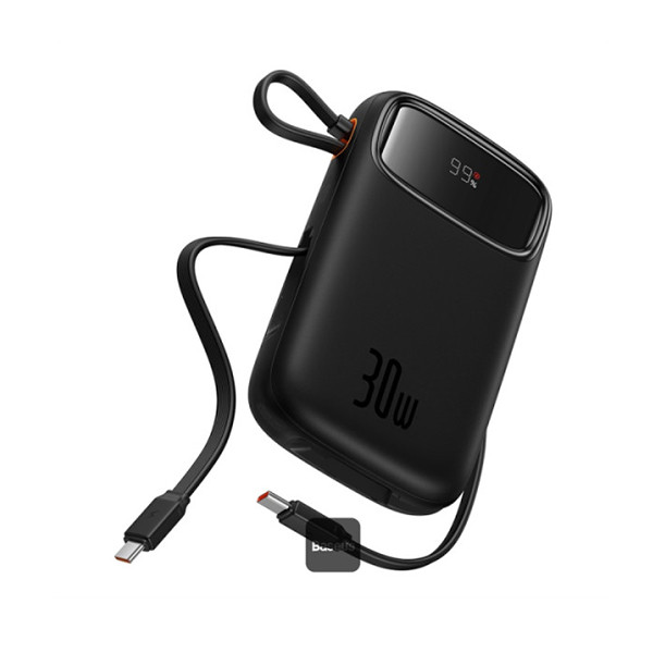 Baseus QPOW2 Fast Charge Powerbank 10000mAh 30W Black, mobiles, lebanon, samsung, iphones, new, used, laptops, computers, huawei, phone, mobile prices in lebanon,mobile prices