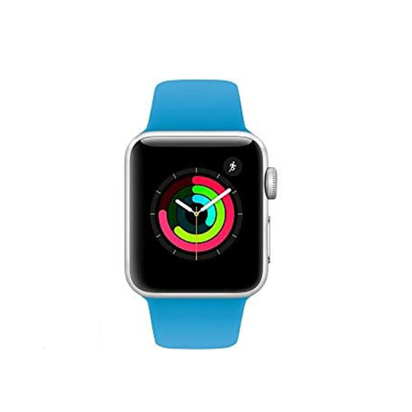 Porodo Light Blue Silicone Watch Band 44/42MM, mobiles, lebanon, samsung, iphones, new, used, laptops, computers, huawei, phone, mobile prices in lebanon,mobile prices