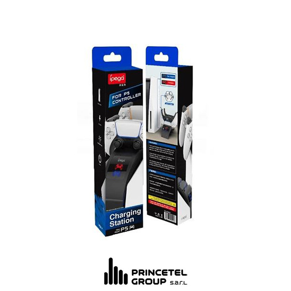 Ipega charging station for ps5 pg-p5016 - mobile shop in Hamra, Beirut, Lebanon. New and used phones, iPhone, Samsung, Huawei, Xiaomi, Oppo, Realme, Honor, Google Pixel, tablets, laptops, computers, and accessories. متجر موبايلات في الحمرا، بيروت، لبنان. هواتف جديدة ومستعملة، آيفون، سامسونج، هواوي، شاومي، أوبو، ريلمي، هونر، جوجل بيكسل، أجهزة لوحية، لابتوبات، كمبيوترات، واكسسوارات.