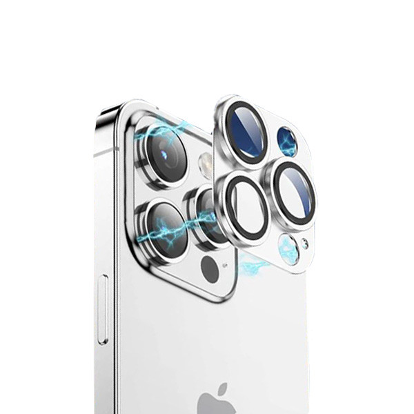 Green Lion Camera Lens Pro Aluminum Lens Protector for iPhone 14 pro / 14 pro Max - Silver, mobiles, lebanon, samsung, iphones, new, used, laptops, computers, huawei, phone, mobile prices in lebanon,mobile prices