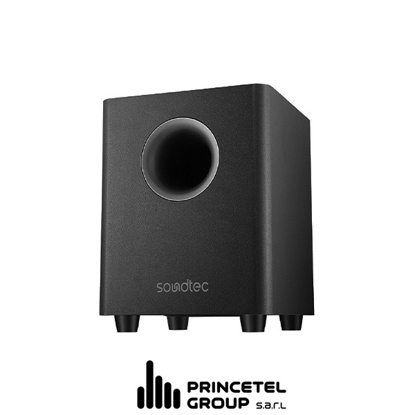 Porodo Soundtec 2.1CH  Bluetooth Soundbar System 100W - Black - mobile shop in Hamra, Beirut, Lebanon. New and used phones, iPhone, Samsung, Huawei, Xiaomi, Oppo, Realme, Honor, Google Pixel, tablets, laptops, computers, and accessories. متجر موبايلات في الحمرا، بيروت، لبنان. هواتف جديدة ومستعملة، آيفون، سامسونج، هواوي، شاومي، أوبو، ريلمي، هونر، جوجل بيكسل، أجهزة لوحية، لابتوبات، كمبيوترات، واكسسوارات.