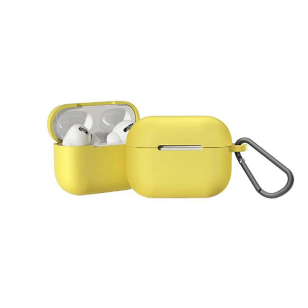 Green Lion Aipod Pro 2 Silicone Case Full Protection design - Yellow, mobiles, lebanon, samsung, iphones, new, used, laptops, computers, huawei, phone, mobile prices in lebanon,mobile prices