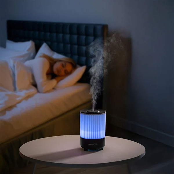 Porodo Blue Noa Aroma Diffuser150 ML - Black - mobile shop in Hamra, Beirut, Lebanon. New and used phones, iPhone, Samsung, Huawei, Xiaomi, Oppo, Realme, Honor, Google Pixel, tablets, laptops, computers, and accessories. متجر موبايلات في الحمرا، بيروت، لبنان. هواتف جديدة ومستعملة، آيفون، سامسونج، هواوي، شاومي، أوبو، ريلمي، هونر، جوجل بيكسل، أجهزة لوحية، لابتوبات، كمبيوترات، واكسسوارات.