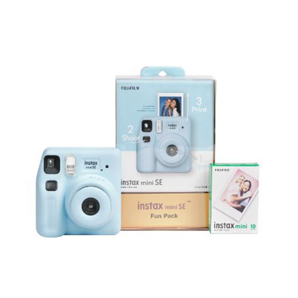 Fujifilm Instax Mini SE Camera Fun Pack, Blue, mobiles, lebanon, samsung, iphones, new, used, laptops, computers, huawei, phone, mobile prices in lebanon,mobile prices