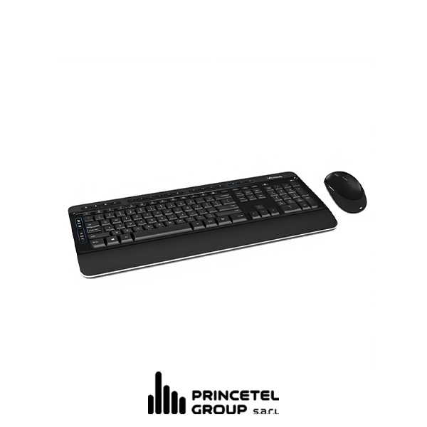 Microsoft Wireless 3050 Desktop Combo Keyboard + Mouse - mobile shop in Hamra, Beirut, Lebanon. New and used phones, iPhone, Samsung, Huawei, Xiaomi, Oppo, Realme, Honor, Google Pixel, tablets, laptops, computers, and accessories. متجر موبايلات في الحمرا، بيروت، لبنان. هواتف جديدة ومستعملة، آيفون، سامسونج، هواوي، شاومي، أوبو، ريلمي، هونر، جوجل بيكسل، أجهزة لوحية، لابتوبات، كمبيوترات، واكسسوارات.