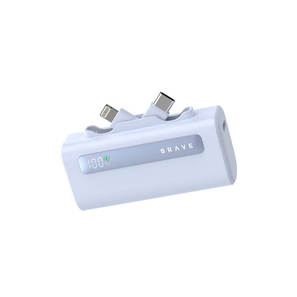 Brave Mini Portable Power bank 5000mAh Blue BP-22P, mobiles, lebanon, samsung, iphones, new, used, laptops, computers, huawei, phone, mobile prices in lebanon,mobile prices