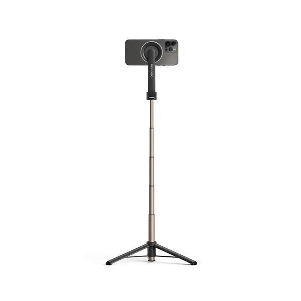 Porodo Magnetic Selfie Stick 64.5cm Extendable with 3 Leg Tripod and Remote Control - Black - mobile shop in Hamra, Beirut, Lebanon. New and used phones, iPhone, Samsung, Huawei, Xiaomi, Oppo, Realme, Honor, Google Pixel, tablets, laptops, computers, and accessories. متجر موبايلات في الحمرا، بيروت، لبنان. هواتف جديدة ومستعملة، آيفون، سامسونج، هواوي، شاومي، أوبو، ريلمي، هونر، جوجل بيكسل، أجهزة لوحية، لابتوبات، كمبيوترات، واكسسوارات.