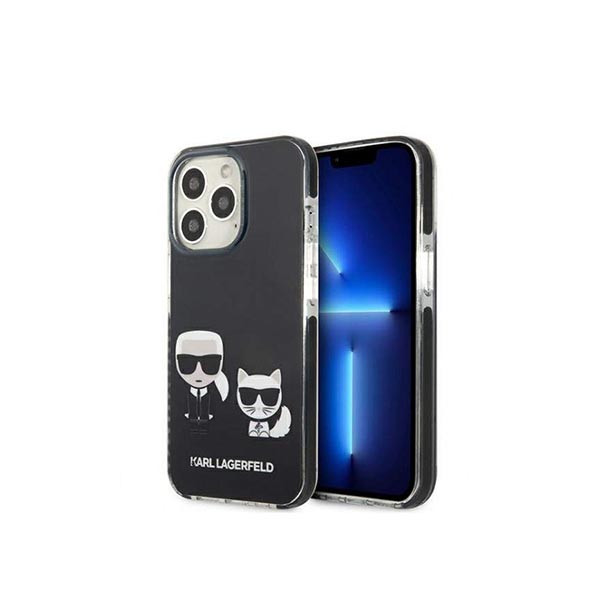 Cesarni Karl Lagerfeld Hard Case for iPhone 13 Pro / 13 6,1 / Black, mobiles, lebanon, samsung, iphones, new, used, laptops, computers, huawei, phone, mobile prices in lebanon,mobile prices