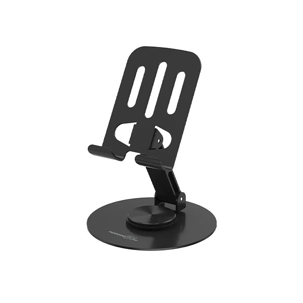 Porodo Blue 360 Degree Rotating Desktop Phone Holder - Black, mobiles, lebanon, samsung, iphones, new, used, laptops, computers, huawei, phone, mobile prices in lebanon,mobile prices