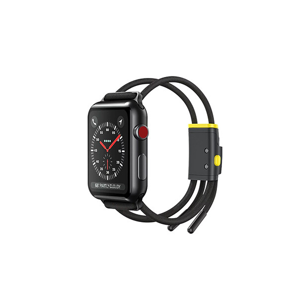 Baseus Lets Go Cord Watch Strap For Apple Watch s3/4/5 38/40mm Gray & Yellow, mobiles, lebanon, samsung, iphones, new, used, laptops, computers, huawei, phone, mobile prices in lebanon,mobile prices