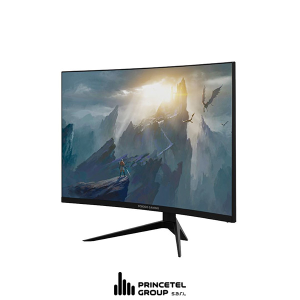 Porodo Gaming Curved Screen Monitor 32Inch 165Hz Black - mobile shop in Hamra, Beirut, Lebanon. New and used phones, iPhone, Samsung, Huawei, Xiaomi, Oppo, Realme, Honor, Google Pixel, tablets, laptops, computers, and accessories. متجر موبايلات في الحمرا، بيروت، لبنان. هواتف جديدة ومستعملة، آيفون، سامسونج، هواوي، شاومي، أوبو، ريلمي، هونر، جوجل بيكسل، أجهزة لوحية، لابتوبات، كمبيوترات، واكسسوارات.