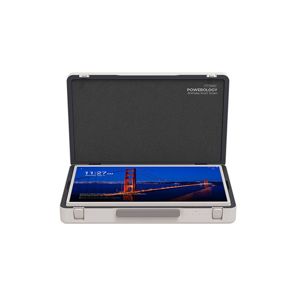 Powerology 27 Android 1gb + 8gb 38400 Mah Google Tv For Outdoors With Caryy Case - mobile shop in Hamra, Beirut, Lebanon. New and used phones, iPhone, Samsung, Huawei, Xiaomi, Oppo, Realme, Honor, Google Pixel, tablets, laptops, computers, and accessories. متجر موبايلات في الحمرا، بيروت، لبنان. هواتف جديدة ومستعملة، آيفون، سامسونج، هواوي، شاومي، أوبو، ريلمي، هونر، جوجل بيكسل، أجهزة لوحية، لابتوبات، كمبيوترات، واكسسوارات.