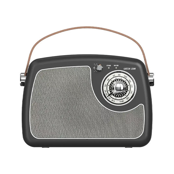 Green Lion RETRO Radio Speaker - Black, mobiles, lebanon, samsung, iphones, new, used, laptops, computers, huawei, phone, mobile prices in lebanon,mobile prices