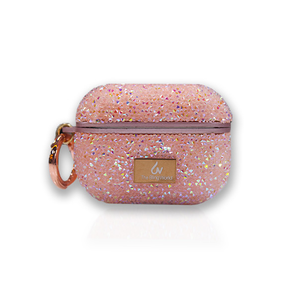 Bling Case for Aipods Pro - Crystal Pink, mobiles, lebanon, samsung, iphones, new, used, laptops, computers, huawei, phone, mobile prices in lebanon,mobile prices