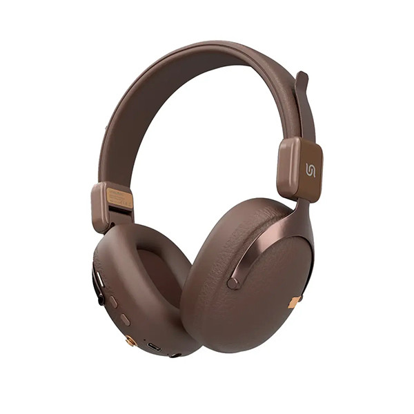 Porodo Soundtec Onyx Sonic Smart Headphone BT With Micro Memory - Brown, mobiles, lebanon, samsung, iphones, new, used, laptops, computers, huawei, phone, mobile prices in lebanon,mobile prices