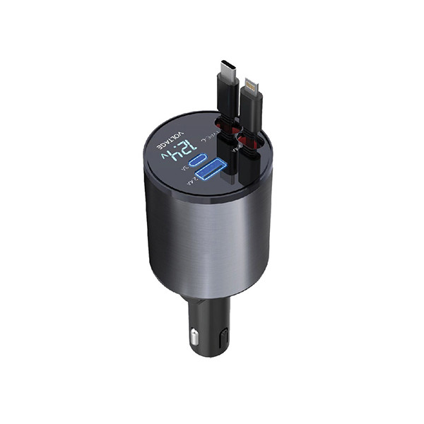 Green Lion 4in1 Car Charger Gray, mobiles, lebanon, samsung, iphones, new, used, laptops, computers, huawei, phone, mobile prices in lebanon,mobile prices