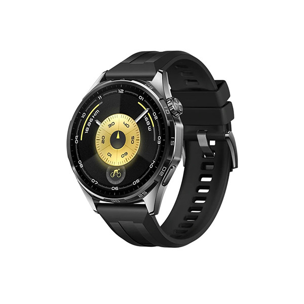 Huawei Watch GT 6 Black 46MM - mobile shop in Hamra, Beirut, Lebanon. New and used phones, iPhone, Samsung, Huawei, Xiaomi, Oppo, Realme, Honor, Google Pixel, tablets, laptops, computers, and accessories. متجر موبايلات في الحمرا، بيروت، لبنان. هواتف جديدة ومستعملة، آيفون، سامسونج، هواوي، شاومي، أوبو، ريلمي، هونر، جوجل بيكسل، أجهزة لوحية، لابتوبات، كمبيوترات، واكسسوارات.