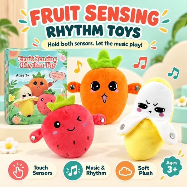 Fruit Sensing Rhythm Toy - mobile shop in Hamra, Beirut, Lebanon. New and used phones, iPhone, Samsung, Huawei, Xiaomi, Oppo, Realme, Honor, Google Pixel, tablets, laptops, computers, and accessories. متجر موبايلات في الحمرا، بيروت، لبنان. هواتف جديدة ومستعملة، آيفون، سامسونج، هواوي، شاومي، أوبو، ريلمي، هونر، جوجل بيكسل، أجهزة لوحية، لابتوبات، كمبيوترات، واكسسوارات.
