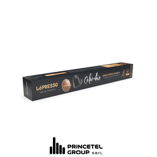 LePresso Aluminum capsules for Nespresso 100% Arabica 10pc - Colombia origin blend - mobile shop in Hamra, Beirut, Lebanon. New and used phones, iPhone, Samsung, Huawei, Xiaomi, Oppo, Realme, Honor, Google Pixel, tablets, laptops, computers, and accessories. متجر موبايلات في الحمرا، بيروت، لبنان. هواتف جديدة ومستعملة، آيفون، سامسونج، هواوي، شاومي، أوبو، ريلمي، هونر، جوجل بيكسل، أجهزة لوحية، لابتوبات، كمبيوترات، واكسسوارات.
