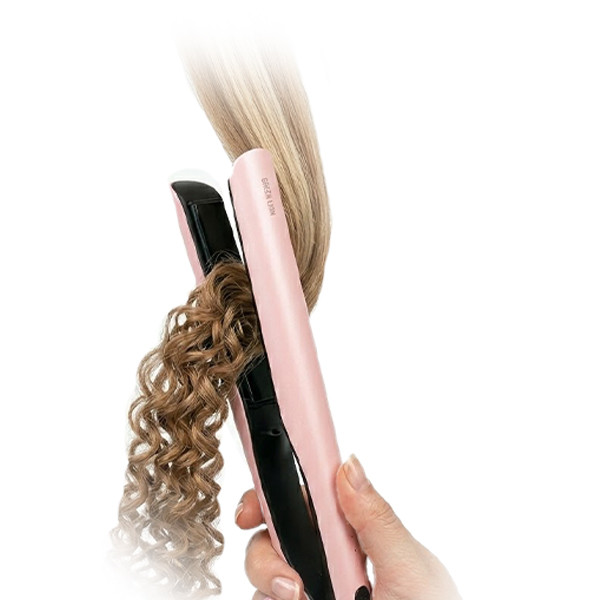 Green Lion Silkwave Hair  Straightener - Pink - mobile shop in Hamra, Beirut, Lebanon. New and used phones, iPhone, Samsung, Huawei, Xiaomi, Oppo, Realme, Honor, Google Pixel, tablets, laptops, computers, and accessories. متجر موبايلات في الحمرا، بيروت، لبنان. هواتف جديدة ومستعملة، آيفون، سامسونج، هواوي، شاومي، أوبو، ريلمي، هونر، جوجل بيكسل، أجهزة لوحية، لابتوبات، كمبيوترات، واكسسوارات.