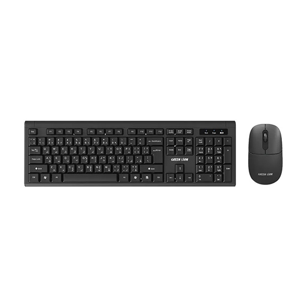 Green Lion GKM- 200 Wireless Combo Keyboard and Mouse - Black, mobiles, lebanon, samsung, iphones, new, used, laptops, computers, huawei, phone, mobile prices in lebanon,mobile prices