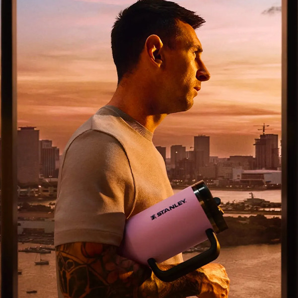 Stanley Mug Messi limited Edition THE GOAT - mobile shop in Hamra, Beirut, Lebanon. New and used phones, iPhone, Samsung, Huawei, Xiaomi, Oppo, Realme, Honor, Google Pixel, tablets, laptops, computers, and accessories. متجر موبايلات في الحمرا، بيروت، لبنان. هواتف جديدة ومستعملة، آيفون، سامسونج، هواوي، شاومي، أوبو، ريلمي، هونر، جوجل بيكسل، أجهزة لوحية، لابتوبات، كمبيوترات، واكسسوارات.