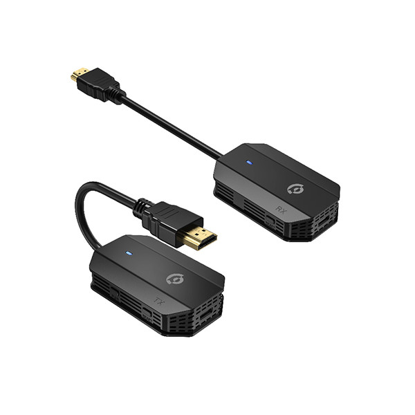 Powerology Wireless  HDMI Mirroring Adaptor Pair with  USB-C Cable Full HD 1080P - Black, mobiles, lebanon, samsung, iphones, new, used, laptops, computers, huawei, phone, mobile prices in lebanon,mobile prices