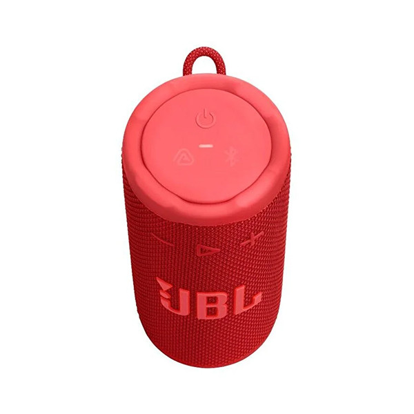 JBL Grip Red Wireless Speaker - mobile shop in Hamra, Beirut, Lebanon. New and used phones, iPhone, Samsung, Huawei, Xiaomi, Oppo, Realme, Honor, Google Pixel, tablets, laptops, computers, and accessories. متجر موبايلات في الحمرا، بيروت، لبنان. هواتف جديدة ومستعملة، آيفون، سامسونج، هواوي، شاومي، أوبو، ريلمي، هونر، جوجل بيكسل، أجهزة لوحية، لابتوبات، كمبيوترات، واكسسوارات.