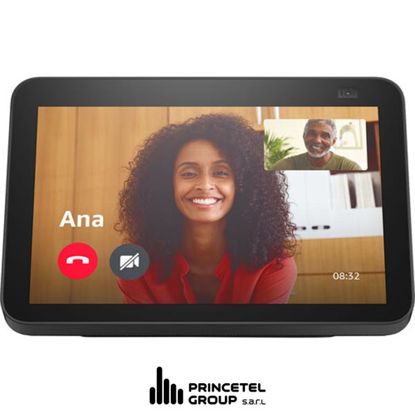 Amazon - Echo Show 8 (2nd Gen, 2021 release) | HD smart display with Alexa and 13 MP camera - Charcoal - mobile shop in Hamra, Beirut, Lebanon. New and used phones, iPhone, Samsung, Huawei, Xiaomi, Oppo, Realme, Honor, Google Pixel, tablets, laptops, computers, and accessories. متجر موبايلات في الحمرا، بيروت، لبنان. هواتف جديدة ومستعملة، آيفون، سامسونج، هواوي، شاومي، أوبو، ريلمي، هونر، جوجل بيكسل، أجهزة لوحية، لابتوبات، كمبيوترات، واكسسوارات.