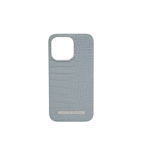 Ideal Of Sweden Phone Case for iPhone 13 Pro, Soft Blue Croco, mobiles, lebanon, samsung, iphones, new, used, laptops, computers, huawei, phone, mobile prices in lebanon,mobile prices