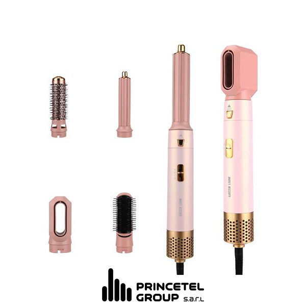 Green Lion 5 in 1 Professional Hair Styler 2 - mobile shop in Hamra, Beirut, Lebanon. New and used phones, iPhone, Samsung, Huawei, Xiaomi, Oppo, Realme, Honor, Google Pixel, tablets, laptops, computers, and accessories. متجر موبايلات في الحمرا، بيروت، لبنان. هواتف جديدة ومستعملة، آيفون، سامسونج، هواوي، شاومي، أوبو، ريلمي، هونر، جوجل بيكسل، أجهزة لوحية، لابتوبات، كمبيوترات، واكسسوارات.