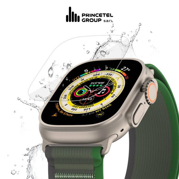 Green Lion Ultra HD Transparent Full Protector 9H Hardness for iWatch 49mm HD Glass - mobile shop in Hamra, Beirut, Lebanon. New and used phones, iPhone, Samsung, Huawei, Xiaomi, Oppo, Realme, Honor, Google Pixel, tablets, laptops, computers, and accessories. متجر موبايلات في الحمرا، بيروت، لبنان. هواتف جديدة ومستعملة، آيفون، سامسونج، هواوي، شاومي، أوبو، ريلمي، هونر، جوجل بيكسل، أجهزة لوحية، لابتوبات، كمبيوترات، واكسسوارات.