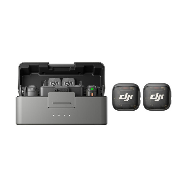 DJI Mic 3 2-Person Compact Wireless Microphone System/Recorder for Camera & Smartphone - mobile shop in Hamra, Beirut, Lebanon. New and used phones, iPhone, Samsung, Huawei, Xiaomi, Oppo, Realme, Honor, Google Pixel, tablets, laptops, computers, and accessories. متجر موبايلات في الحمرا، بيروت، لبنان. هواتف جديدة ومستعملة، آيفون، سامسونج، هواوي، شاومي، أوبو، ريلمي، هونر، جوجل بيكسل، أجهزة لوحية، لابتوبات، كمبيوترات، واكسسوارات.