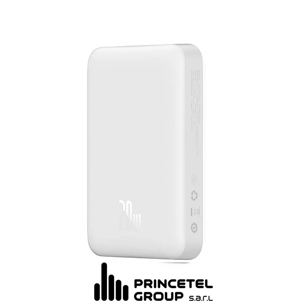 Baseus Magnetic Mini Power Bank 10000mAh 20W - mobile shop in Hamra, Beirut, Lebanon. New and used phones, iPhone, Samsung, Huawei, Xiaomi, Oppo, Realme, Honor, Google Pixel, tablets, laptops, computers, and accessories. متجر موبايلات في الحمرا، بيروت، لبنان. هواتف جديدة ومستعملة، آيفون، سامسونج، هواوي، شاومي، أوبو، ريلمي، هونر، جوجل بيكسل، أجهزة لوحية، لابتوبات، كمبيوترات، واكسسوارات.