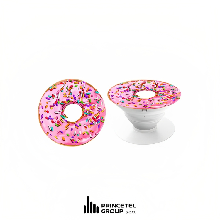 Pop Socket Pink Donut